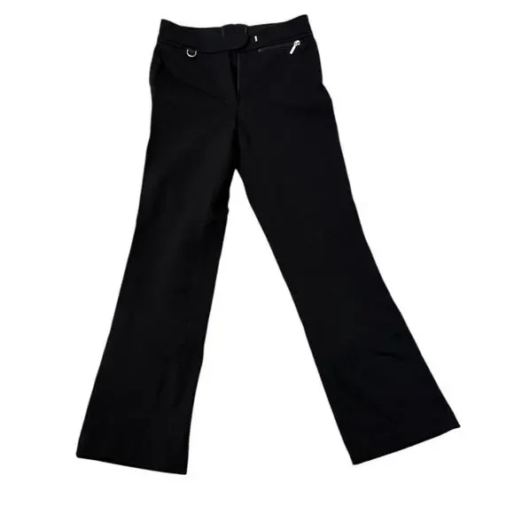 FERA International Black Flared Snowpants Size 8L - Picture 5 of 5